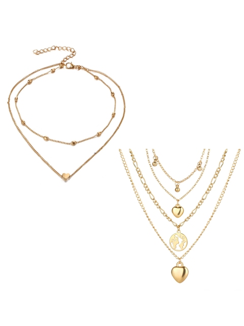

Jewels Galaxy Gold-Toned Gold-Plated Necklace