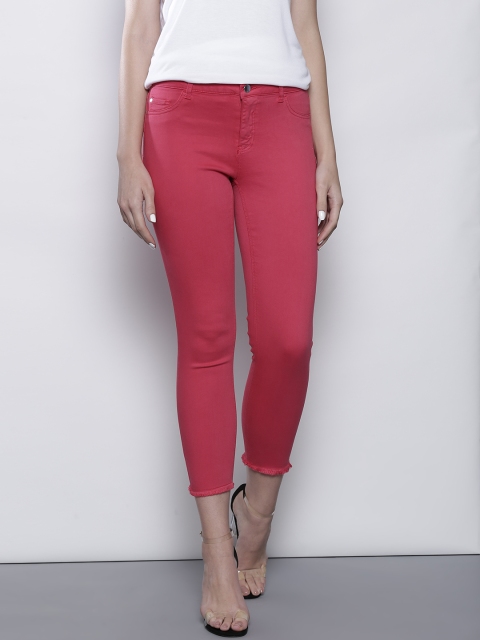 

DOROTHY PERKINS Pink Cropped Jeggings