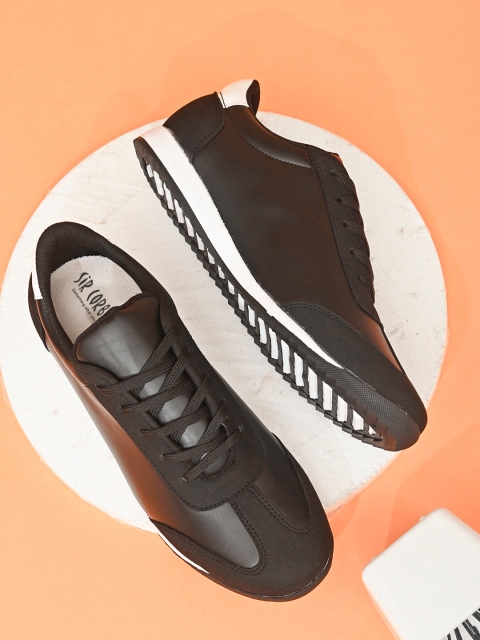

Sir Corbett Men Black Sneakers