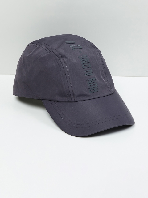 

max Men Solid Baseball Cap, Grey
