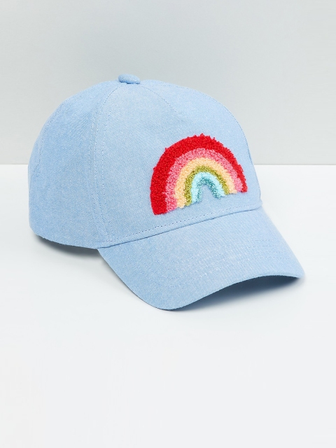 

max Girls Textured Cap, Blue