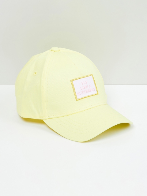 

max Girls Printed Cap, Yellow