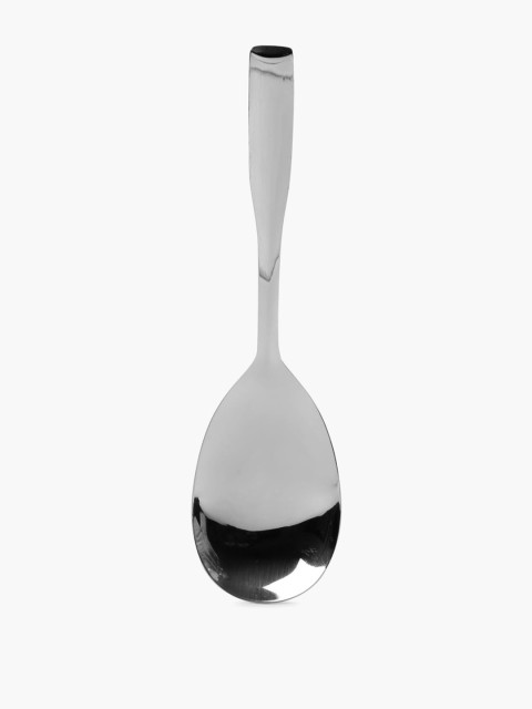 

Home Centre Silver-Toned Solid Stainless Steel Rice Serveware