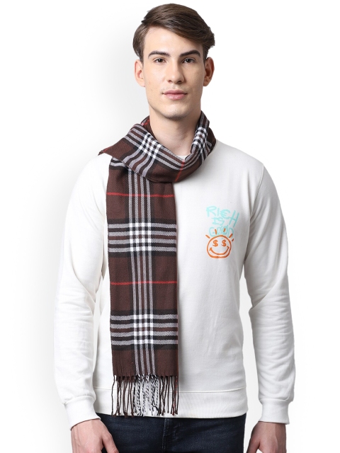 

ELLIS Men Brown Checked Mufflers