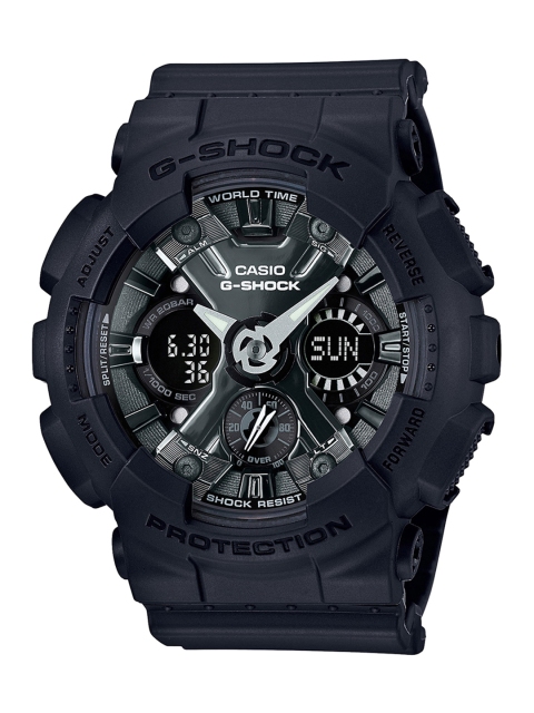 

CASIO G-Shock Women Black Dial S-Series Watch GMA-S120MF-1ADR - G730