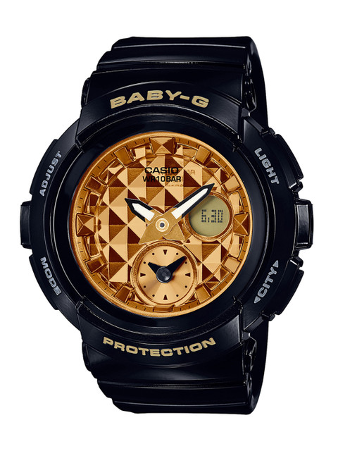

CASIO Baby-G Women Brown Dial Round Line-Up Watch BGA-195M-1ADR - B181