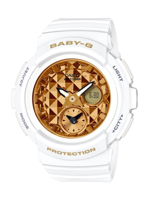 

CASIO Baby-G Women Brown Dial Round Line-Up Watch BGA-195M-7ADR - B183