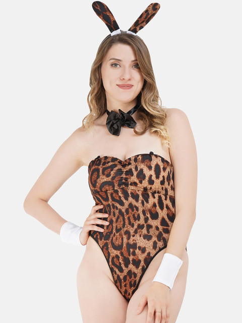 

COLOR STYL Baby Doll with High-Low, Brown