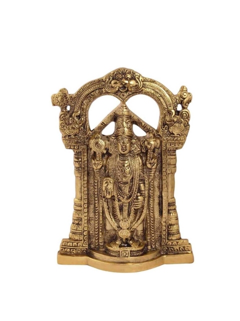 

Fashion Bizz Gold-Toned Tirupati Balaji Showpiece