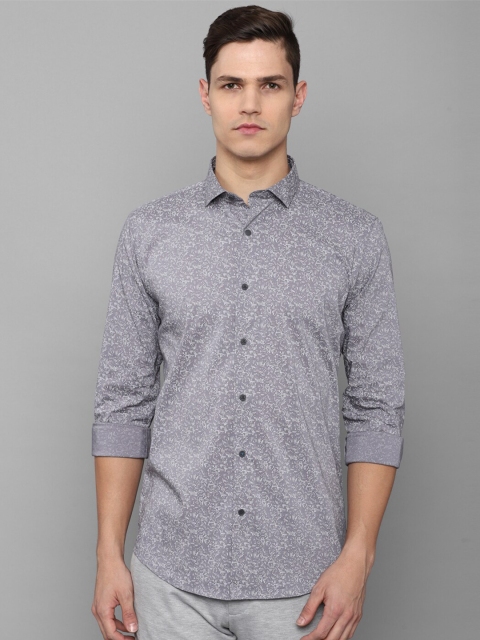 

Louis Philippe Sport Men Grey Slim Fit Printed Casual Shirt