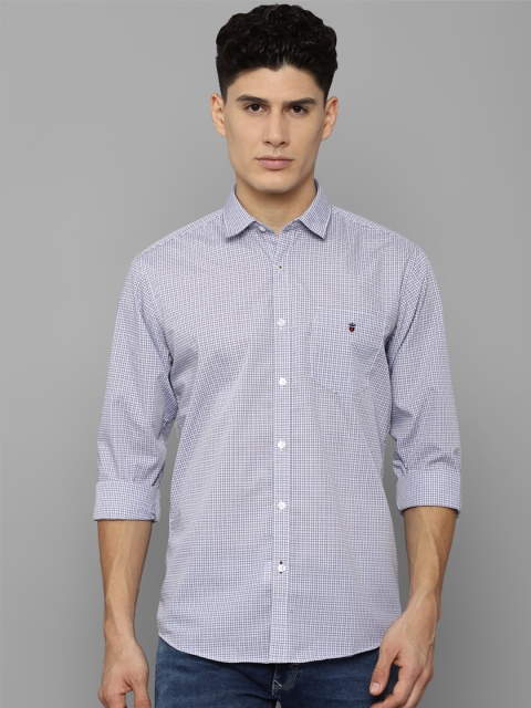 

Louis Philippe Sport Men Grey Slim Fit Micro Checked Casual Shirt