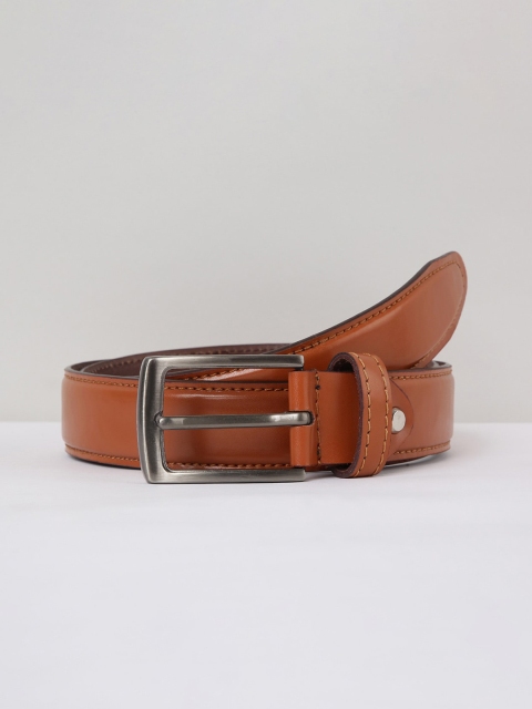 

max Men Leather Belt, Tan