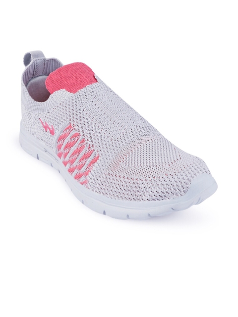 

Campus Men Grey Mesh Running Shoes