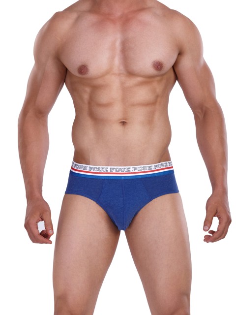 

FCUK Men Blue Sport Hip Briefs CBR04