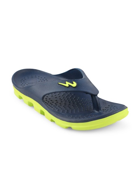 

Campus Men Rubber Thong Flip-Flops, Navy blue