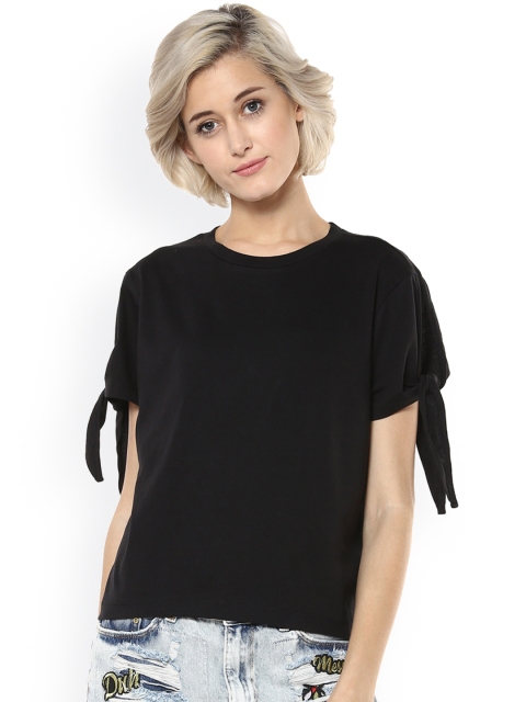 

Harpa Women Black Solid Top