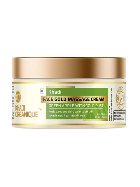 

Khadi Organique Transparent Gold Massage Face Moisturizers