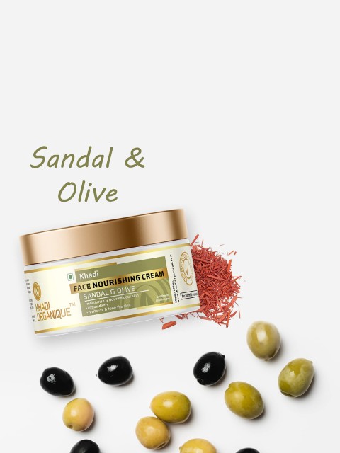 

Khadi Organique Transparent Sandal & Olive Face Nourishing Cream