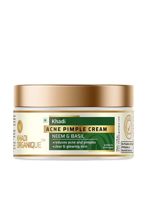 

Khadi Organique Transparent Neem & Basil Acne Pimple Cream