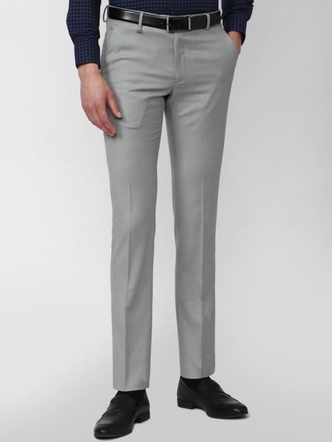 

Van Heusen Men Grey Slim Fit Trousers