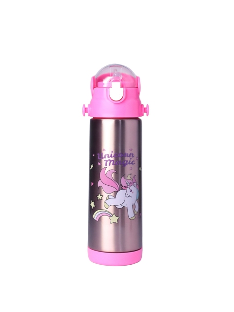 

Spiky Kids Brown Printed Flask Hot & Cold Stainless Steel Water Bottle