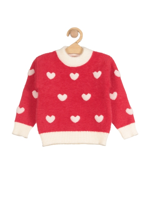 

Lil Lollipop Girls Red & White Pullover