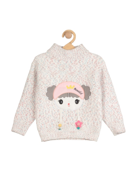 

Lil Lollipop Girls White & Pink Pullover