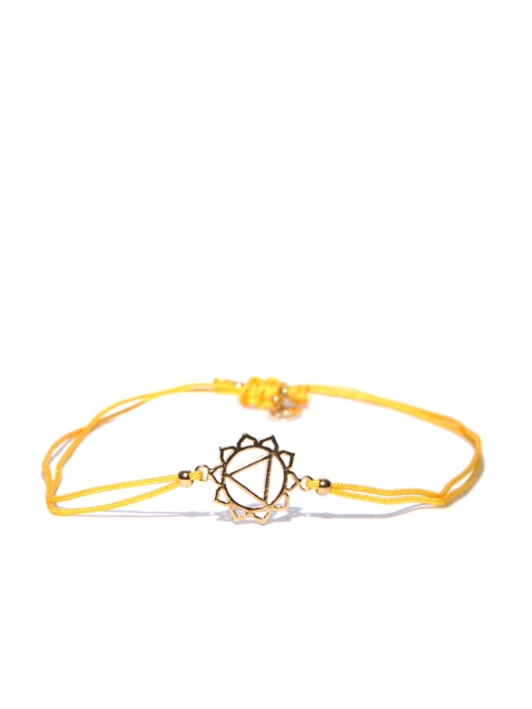

Accessorize Yellow Gold-Plated Dual-Stranded Bracelet