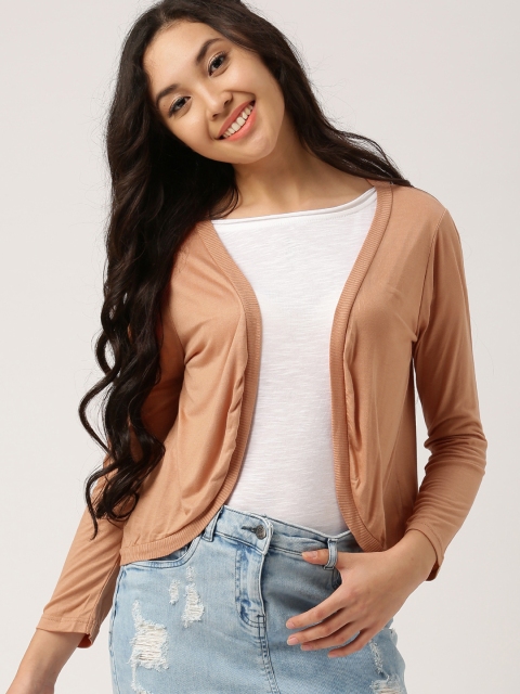 

DressBerry Women Peach-Coloured Shrug