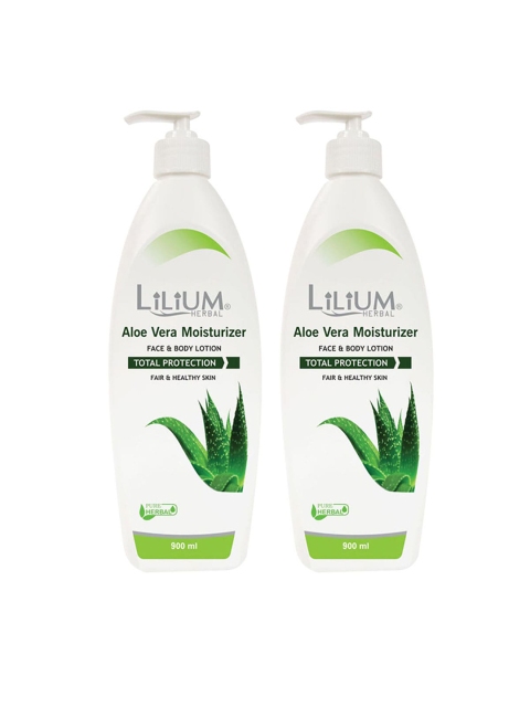 

Lilium Set Of 2 Aloevera Face Moisturizer 1800ml, Na