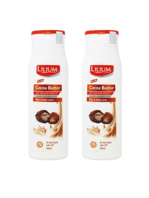 

Lilium Set Of 2 Cocoa Butter Face Moisturisers 700ml, Na