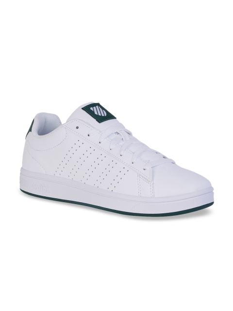 

K-SWISS Women White Perforations Skate Shoes