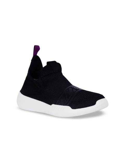 

K-SWISS Women Black Woven Design Slip-On Sneakers