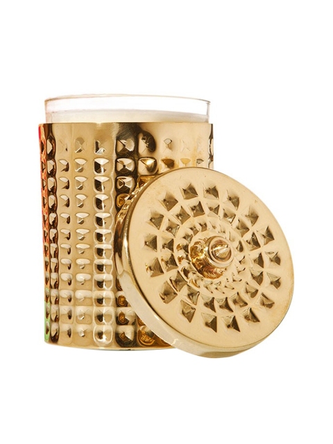

KAMA AYURVEDA Sustainable Handcrafted Madurai Candle with Brass Holder 800g, Bronze