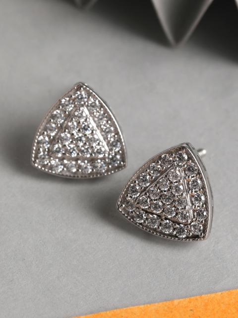 

Clara Women 925 Sterling Silver Triangular Studs