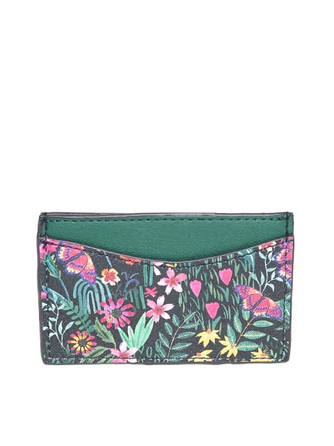 

Accessorize Women Multicoloured Printed Card Holder, Multi