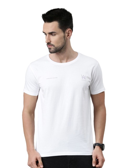 

macmerise Men White Printed Bio Finish T-shirt