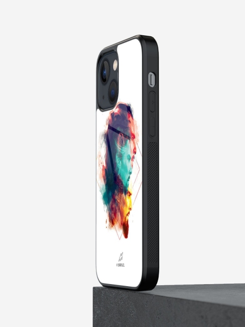 

macmerise White Printed Defender Doctor Sinister Glass iPhone 13 Back Case