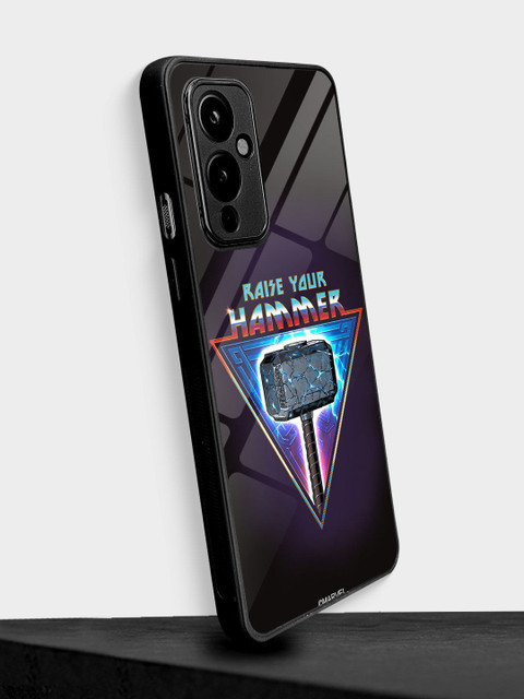 

Macmerise Black & Blue Mighty Raise your Hammer Oneplus 9 Back Case