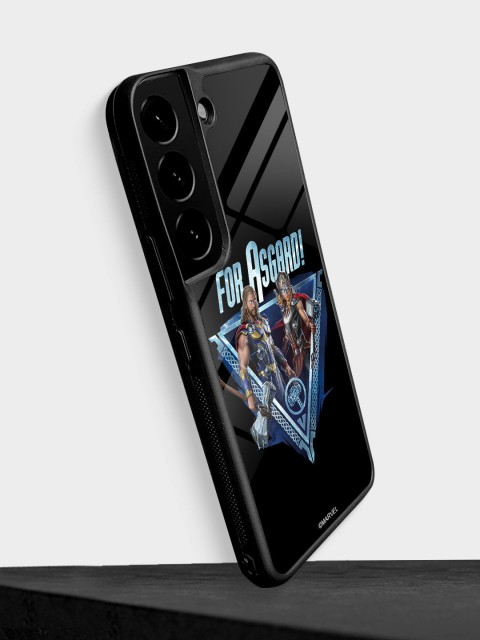 

Macmerise Black & Blue For Asgard Samsung S22 Back Case