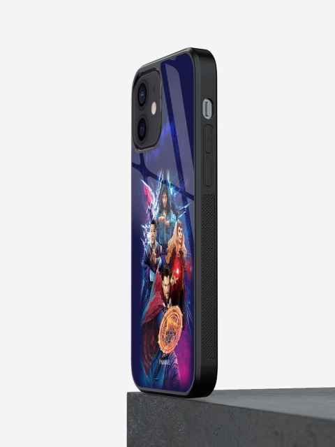 

macmerise Blue Dr Strange Multiverse Team Printed iPhone 12 Back Cover