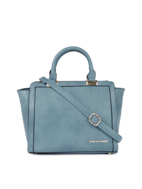 

David Jones Blue Handheld Bag
