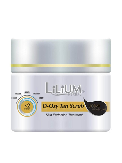 

Lilium Set Of 2 D-Oxy Tan Face Scrub, White