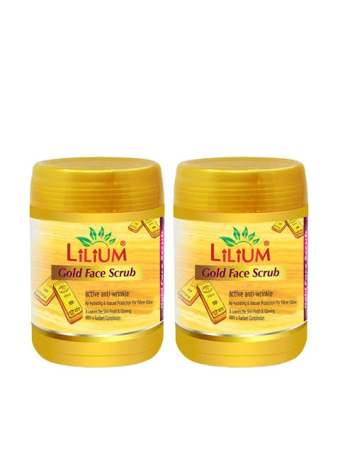 

Lilium Set Of 2 Gold Face scrub 900ml