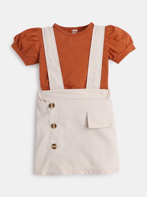 

Hopscotch Girls Clothing Set, Brown