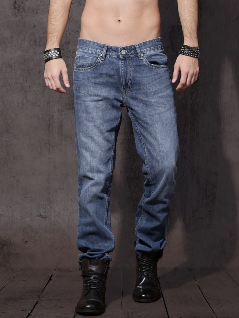 

Roadster Men Blue Slim Fit Mid-Rise Clean Look Jeans