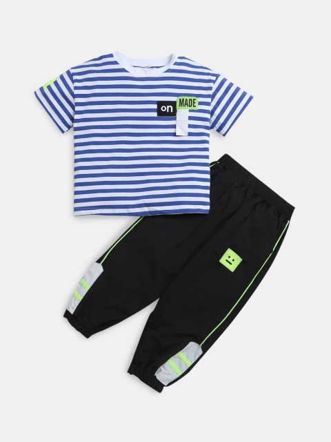 

Hopscotch Boys Blue Clothing Set