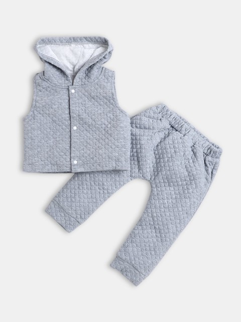

Hopscotch Boys Grey & White T-shirt with Trousers