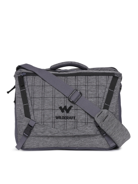 

Wildcraft Unisex Grey Messenger Bag