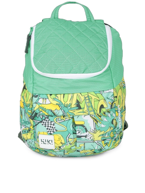 

Wildcraft Unisex Green Printed Backpack